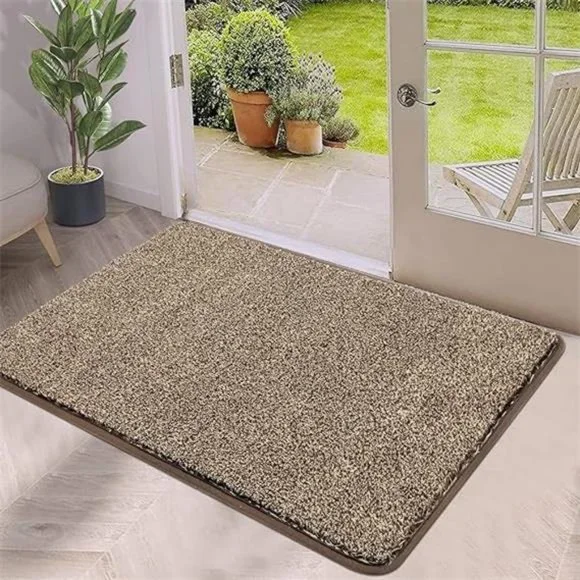 Indoor Outdoor Doormat 32x48 Soft Absorbent Inside Door Mat Front
